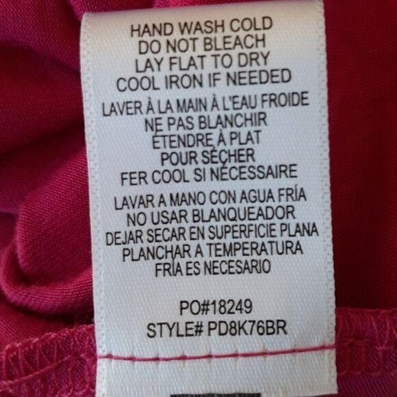 Bobeau Ruched Side Slit Sleeveless Scoop Neck Maxi Dress Barbie Pink Sz S - Picture 10 of 12